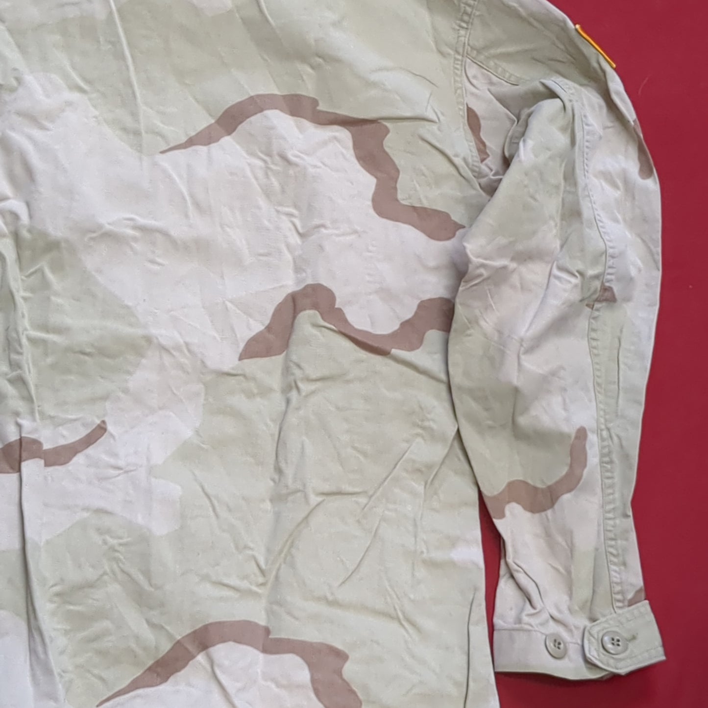 US Army DCU Desert Camo Blouse Size Medium Regular (38CR cb01-19)