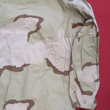 US Army DCU Desert Camo Blouse Size Medium Regular (38CR cb01-15)