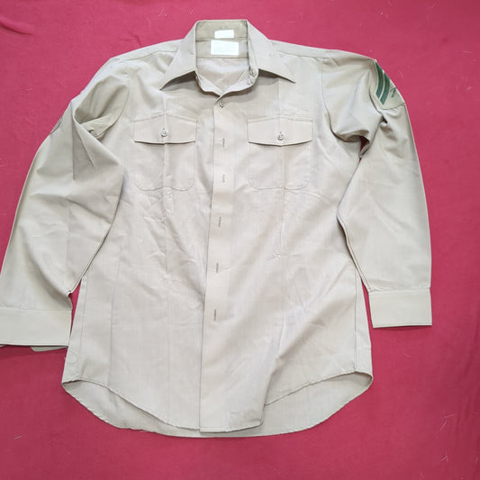 US Marine Service Uniform Long sleeve Size 15×34 (38CR cb01-1)