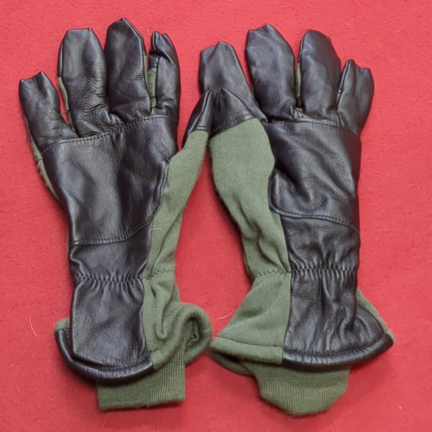 US Army Intermediate Cold Weather Flyers Gloves Size 11 (34cr- ca2-MH237)