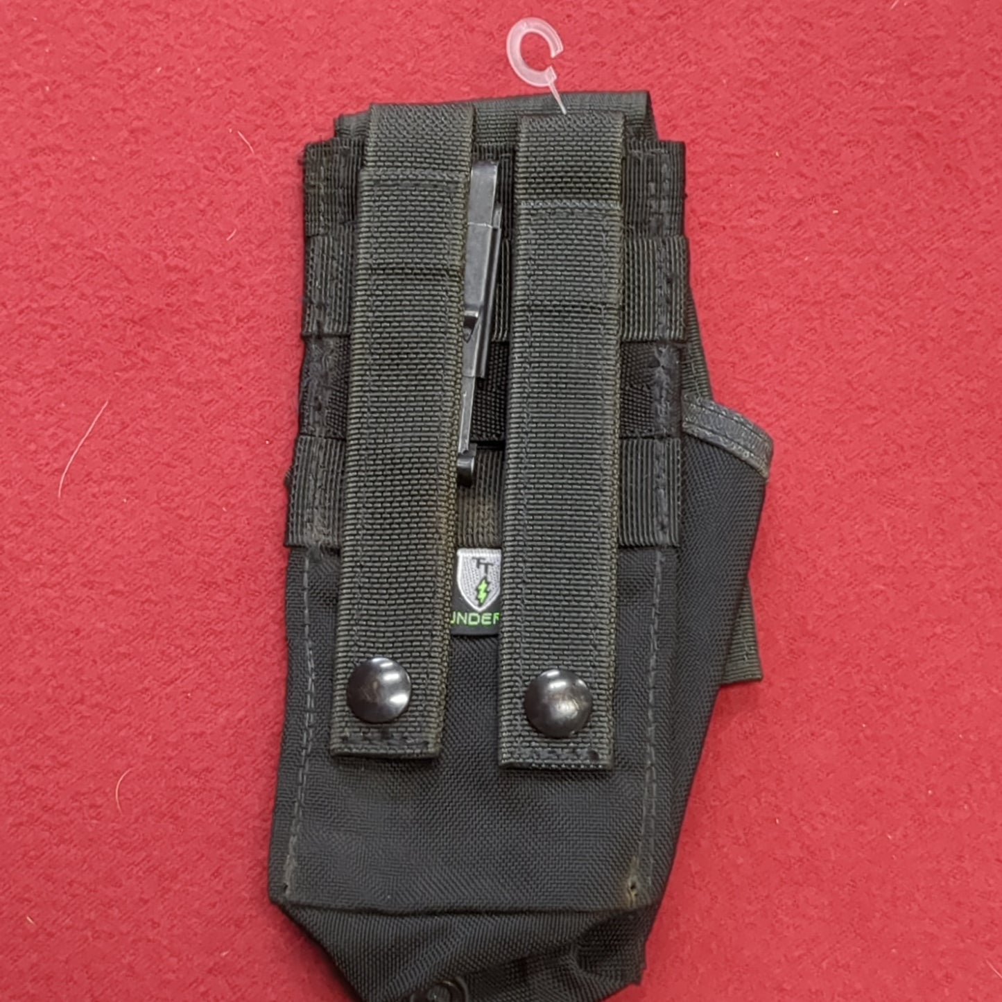 USED THUNDER-TECH Black Molle Double Magazine Pouch(31CR55)