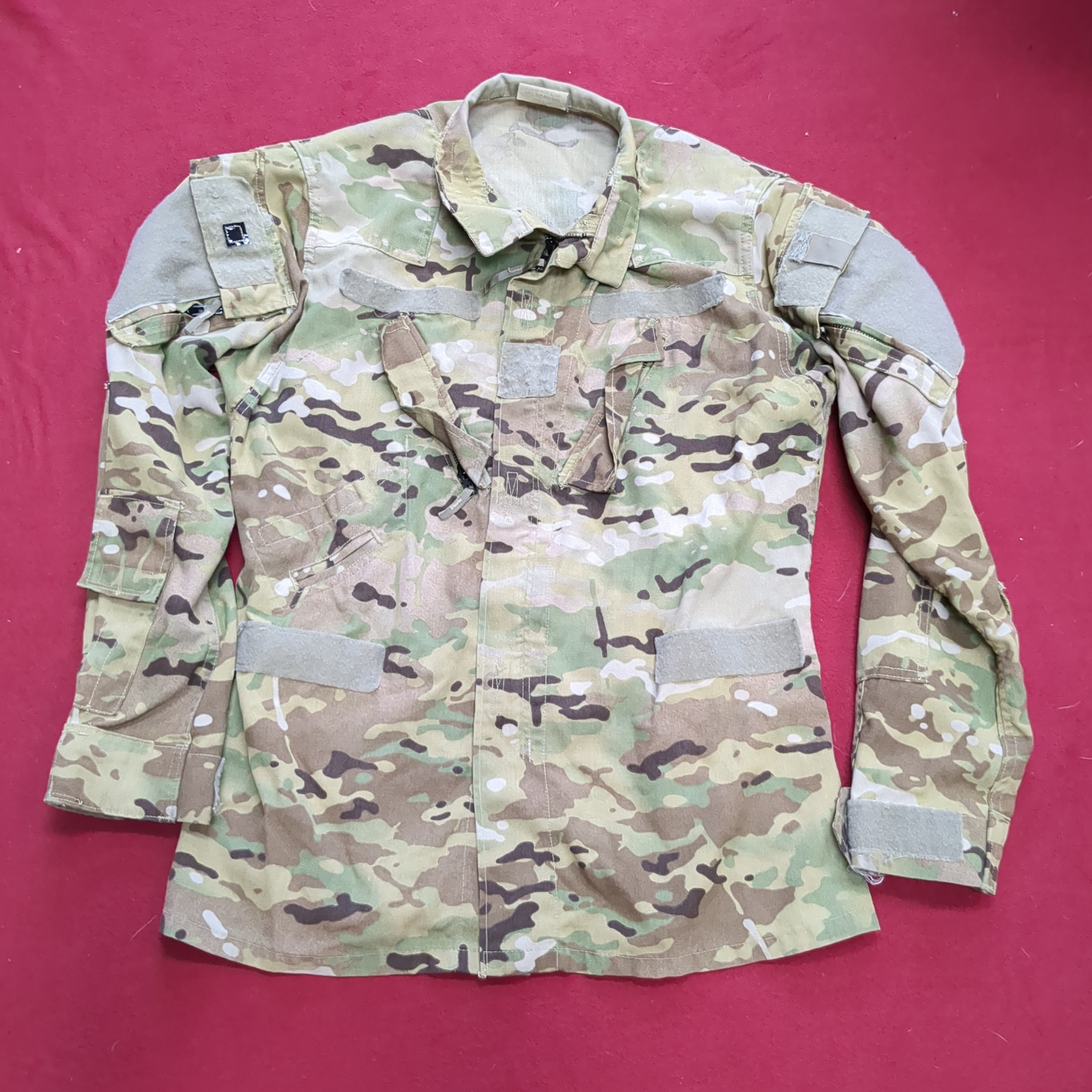 US Army Flight SMALL SHORT Combat Aircrew Uniform Top OCP Multicam (29CR  ocp1 fa19-9)