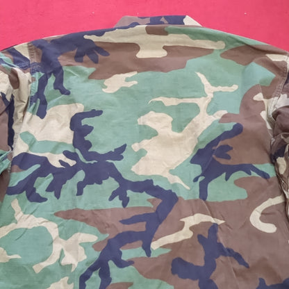 US Army US Army MEDIUM LONG Uniform Top BDU Woodland Pattern (10CR ca8-4)