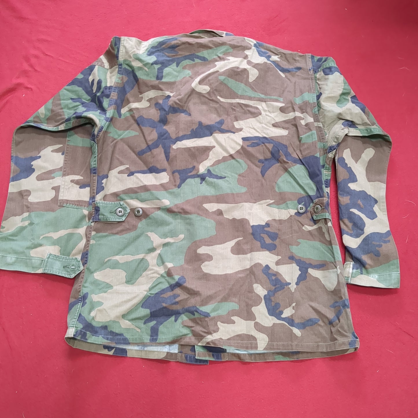 US Army MEDIUM LONG Uniform Top BDU Woodland Pattern (10CR ca8-6)