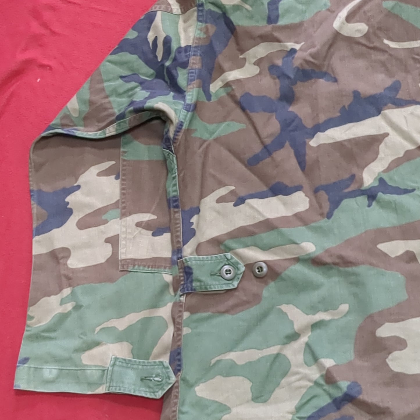 US Army MEDIUM LONG Uniform Top BDU Woodland Pattern (10CR ca8-6)