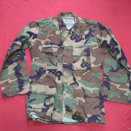 US Army US Army MEDIUM LONG Uniform Top BDU Woodland Pattern (10CR ca8-16)