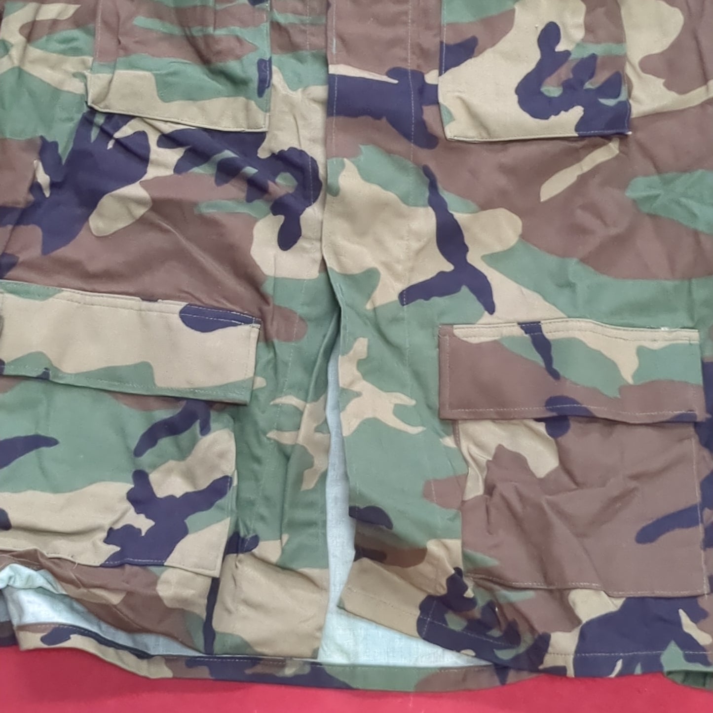 US Army US Army MEDIUM LONG Uniform Top BDU Woodland Pattern (10CR ca8-16)