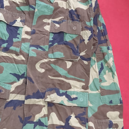 US Army US Army MEDIUM LONG Uniform Top BDU Woodland Pattern (10CR ca8-5)