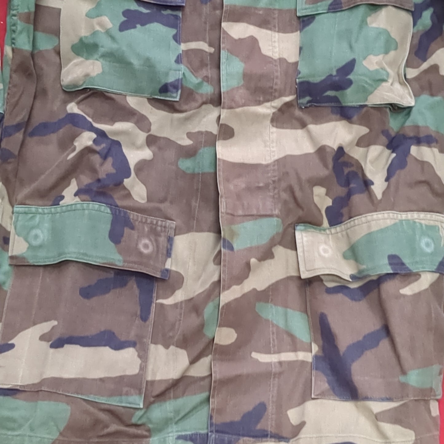 US Army US Army MEDIUM LONG Uniform Top BDU Woodland Pattern (10CR ca8-11)