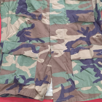 US Army US Army MEDIUM LONG Uniform Top BDU Woodland Pattern (10CR ca8-15)