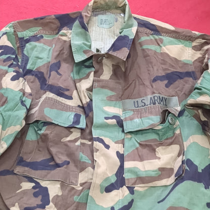 US Army SMALL REGULAR Uniform Top BDU Woodland Pattern (09CR cb5-13)