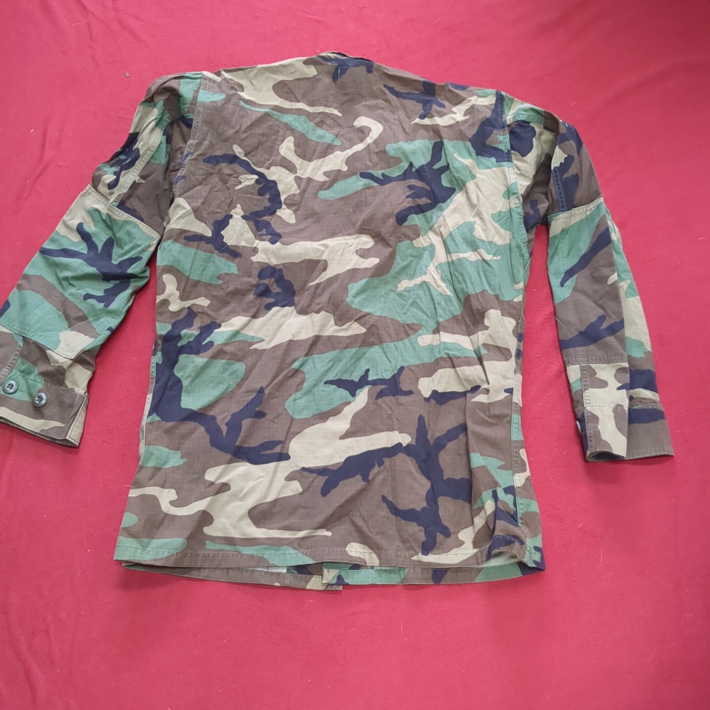 US Army SMALL REGULAR Uniform Top BDU Woodland Pattern (09CR cb5-13)