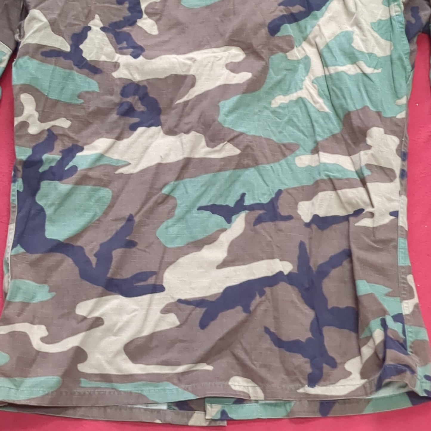 US Army SMALL REGULAR Uniform Top BDU Woodland Pattern (09CR cb5-13)