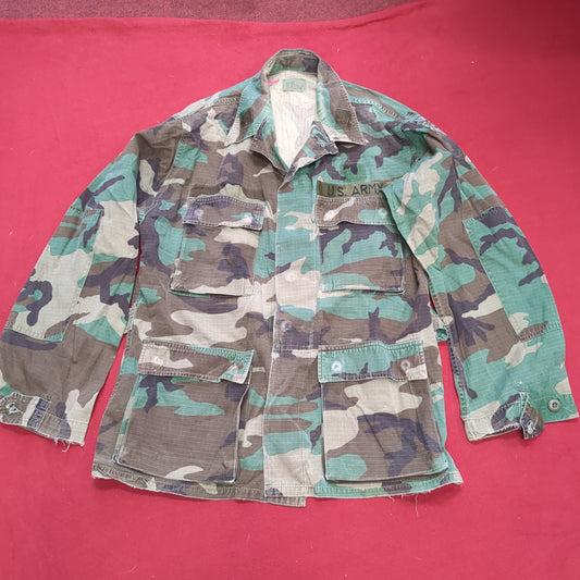 US Army US Army SMALL REGULAR Uniform Top BDU Woodland Pattern (09CR cb5-10)