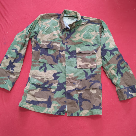 US Army US Army SMALL REGULAR Uniform Top BDU Woodland Pattern (03cc cb7-14)