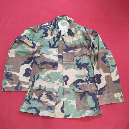 US Army US Army SMALL REGULAR Uniform Top BDU Woodland Pattern (05cc cb8-16)