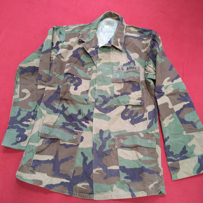 US Army US Army MEDIUM LONG Uniform Top BDU Woodland Pattern (05cc cb8-12)