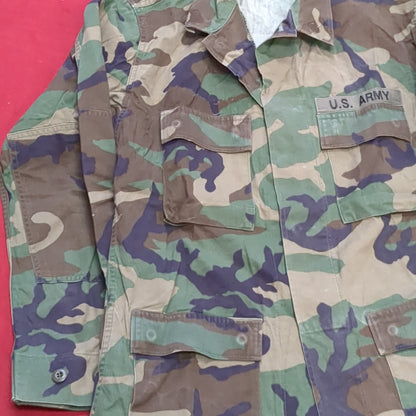 US Army US Army MEDIUM LONG Uniform Top BDU Woodland Pattern (05cc cb8-12)