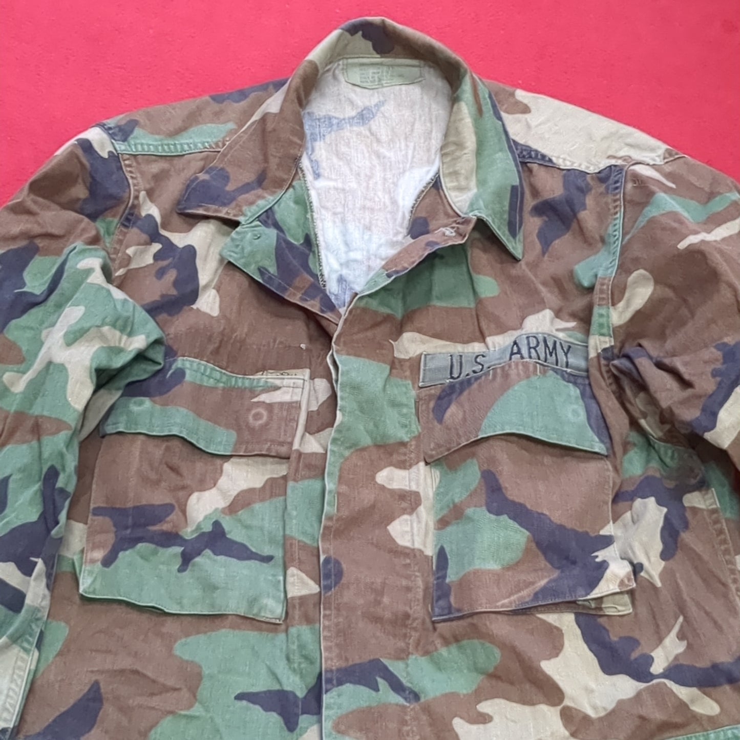 US Army US Army SMALL REGULAR Uniform Top BDU Woodland Pattern (06cc ca9-04)