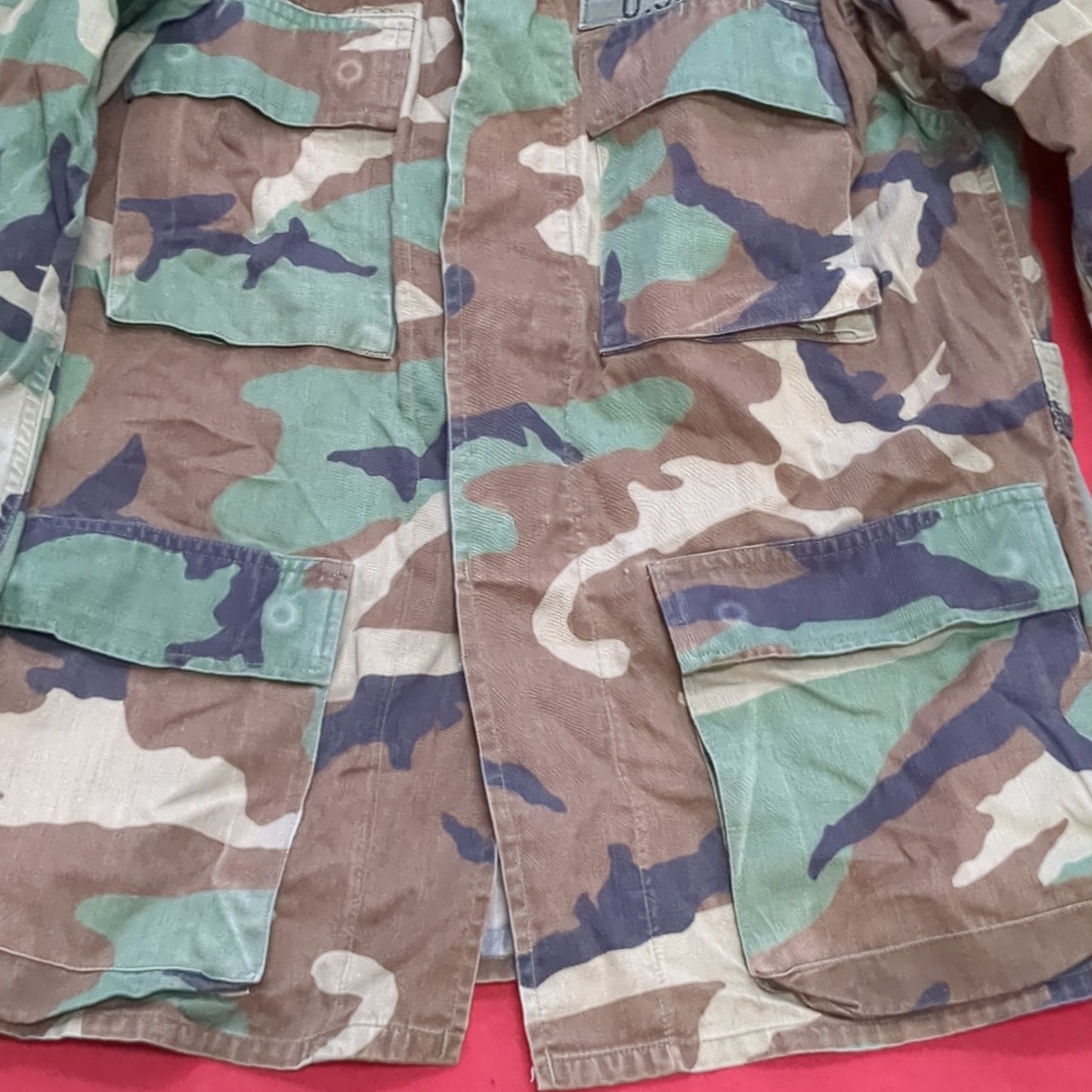 US Army US Army SMALL REGULAR Uniform Top BDU Woodland Pattern (06cc ca9-04)