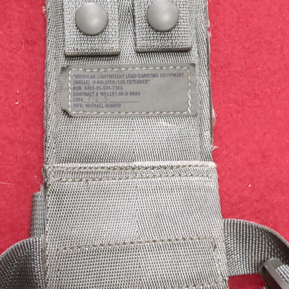 US Army Modular Lightwright Load Carrying Equipment Holster/Leg Extender Molle 7345(09cc68)