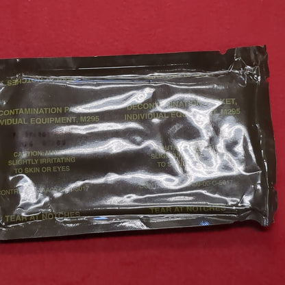 US Army M295 Individual Equipment Decontamination Packet (11cc10)