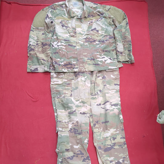 SET of US Army Deployment MEDIUM OCP Multicam Flame Resistant Uniform FRAC (02n DC6-34)