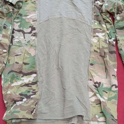 NOS Medium 1/4 Quarter Zip Type 2 Combat OCP Multicam FRAC Top Shirt Excellent (cso- fa10-AUG394)