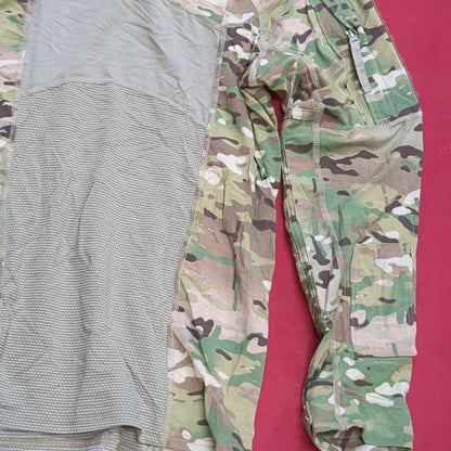 NOS Medium 1/4 Quarter Zip Type 2 Combat OCP Multicam FRAC Top Shirt Excellent (cso- fa10-AUG394)