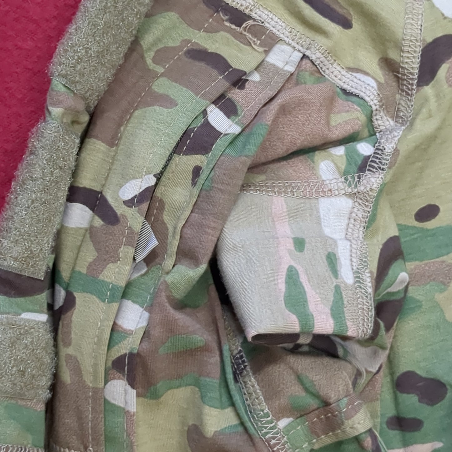 NOS Medium 1/4 Quarter Zip Type 2 Combat OCP Multicam FRAC Top Shirt Excellent (cso- fa10-AUG394)