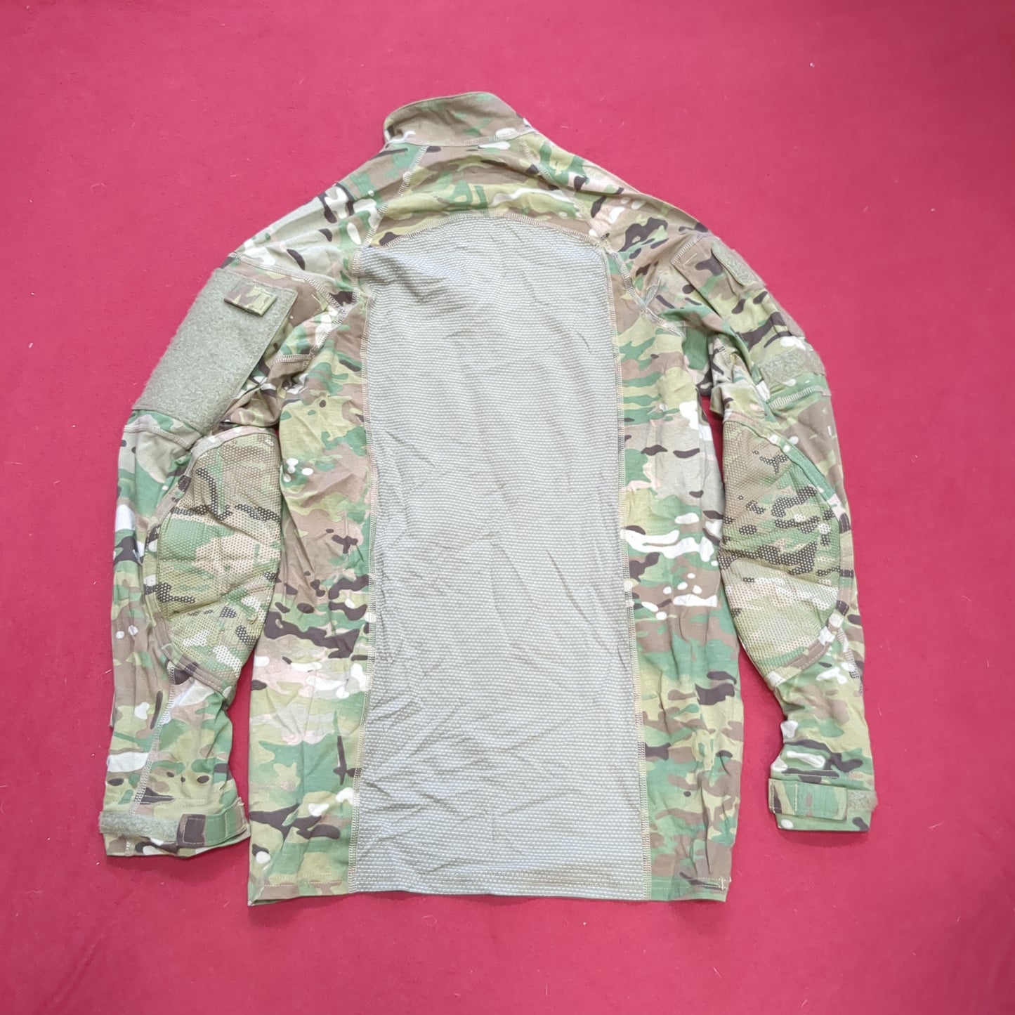 NOS Medium 1/4 Quarter Zip Type 2 Combat OCP Multicam FRAC Top Shirt Excellent (cso- fa10-AUG394)