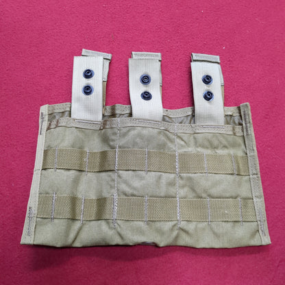 EAGLE INDUSTRIES Modular 3 Mag Carrier Assembly Coyote Molle Shingle V.2 Excellent Condition (14n17o8)