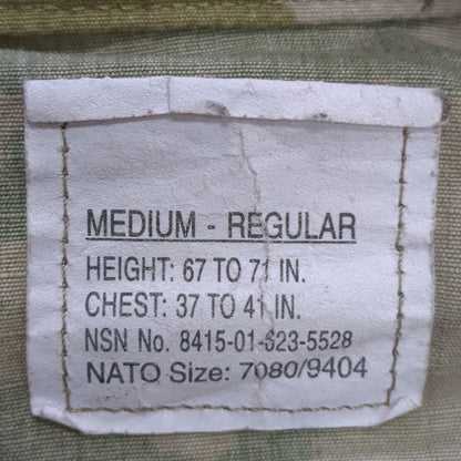 US Army MEDIUM REGULAR Uniform Top OCP Pattern (19o da01-14)