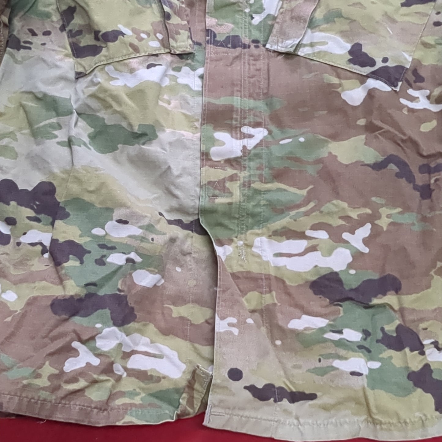 US Army MEDIUM LONG Uniform Top OCP Pattern Good Condition (18o db5-11)