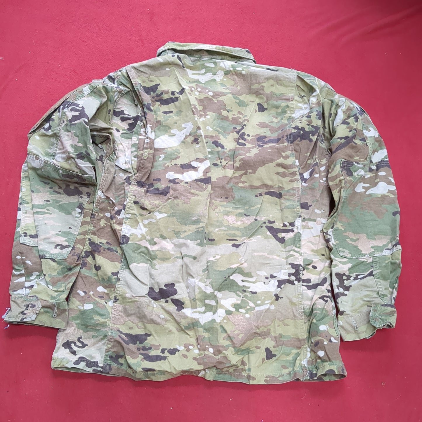 US Army MEDIUM LONG Uniform Top OCP Pattern Good Condition (18o db5-11)