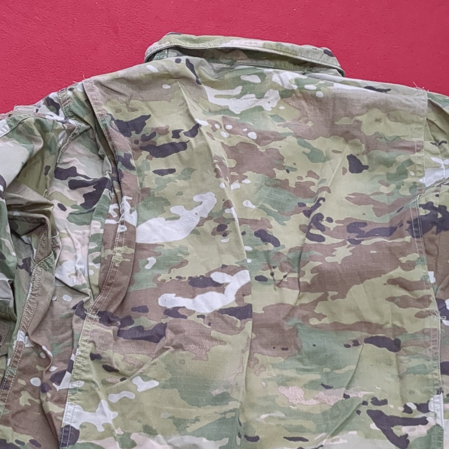 US Army MEDIUM LONG Uniform Top OCP Pattern Good Condition (18o db5-11)