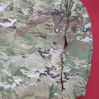 US Army MEDIUM LONG Uniform Top OCP Pattern Good Condition (18o db5-11)