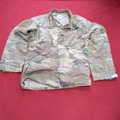 US Army MEDIUM LONG Uniform Top OCP Pattern USED (18o db5-12)