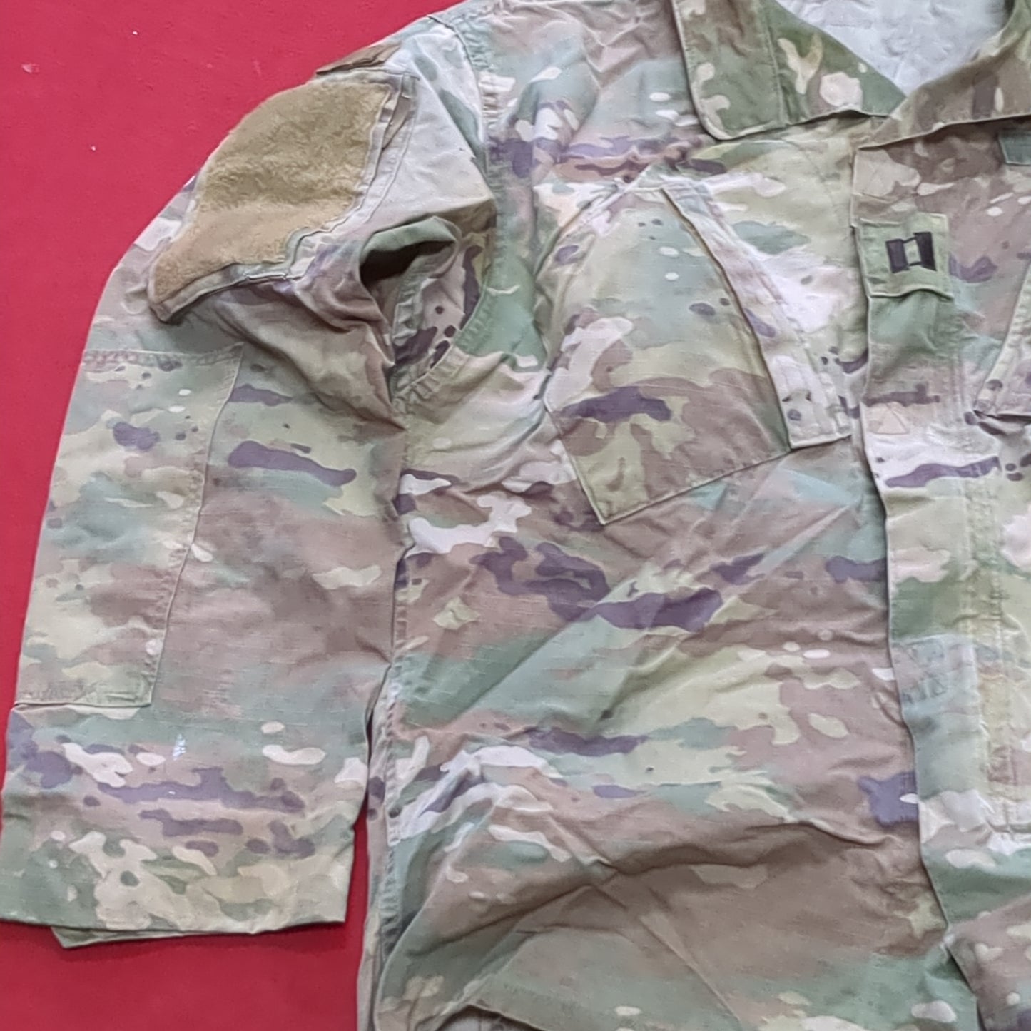 US Army MEDIUM LONG Uniform Top OCP Pattern USED (18o db5-12)