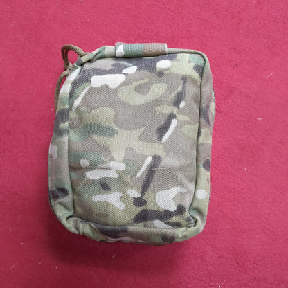 EAGLE Med Pouch Quick Pull Molle Pouch w Supplies Multicam OCP Excellent Condition (28o-g432)