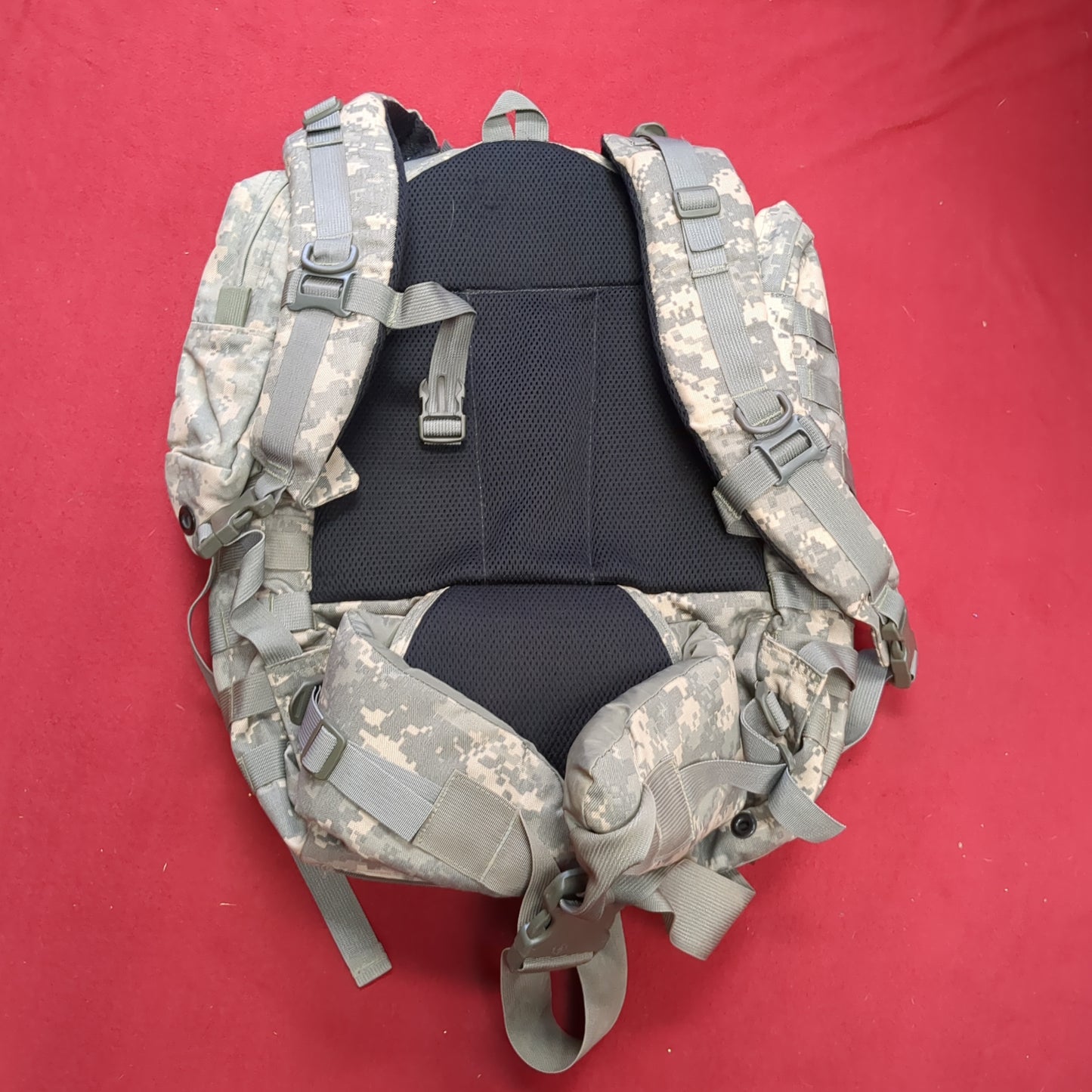 AWESOME SEATAC SEATEC Go Bag Padded Kidney Belt ACU Digital Used (dcl1)