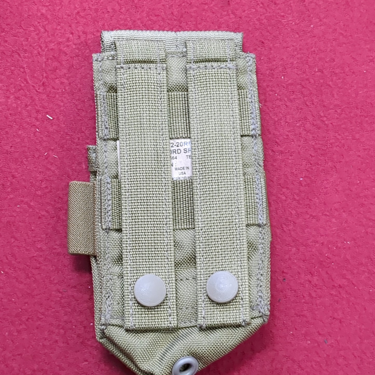 US Army Single Magazine Pouch Molle Good Condition (DCL29)