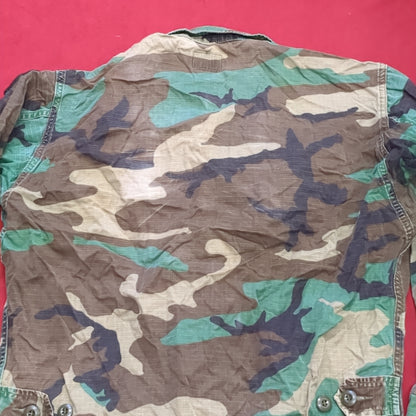 US Army Small Long BDU Woodland Top Jacket (a03 DC01-S)