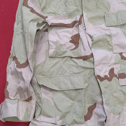 Medium Short DCU Desert Camo Top Jacket Uniform Excellent Condition (a08 DC3-j)