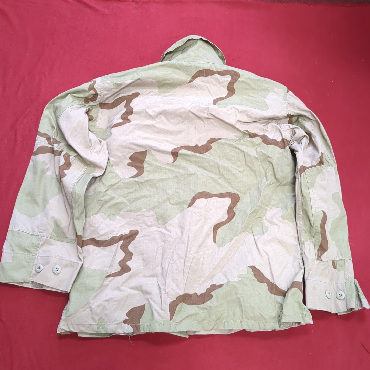 Medium Short DCU Desert Camo Top Jacket Uniform Excellent Condition (a08 DC3-j)