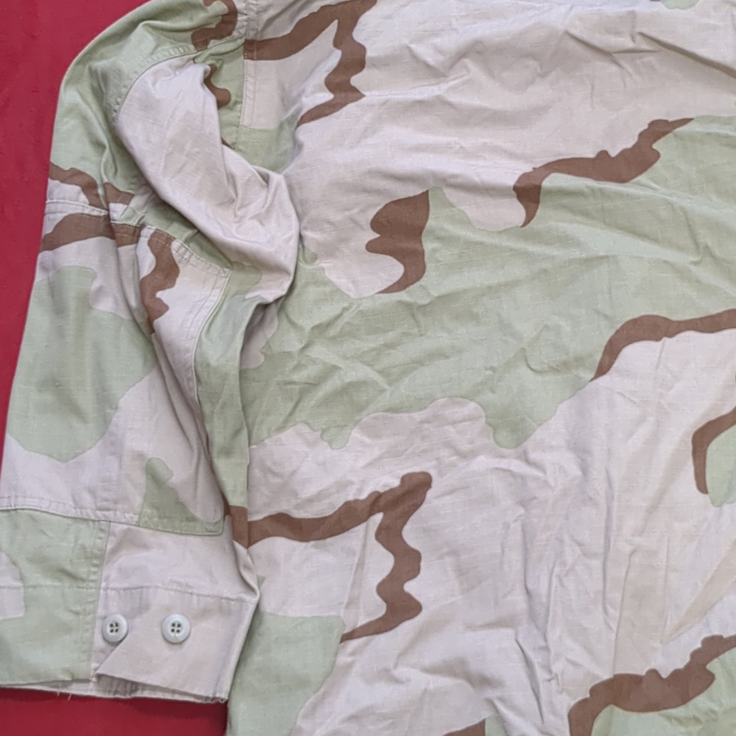 Medium Short DCU Desert Camo Top Jacket Uniform Excellent Condition (a08 DC3-j)