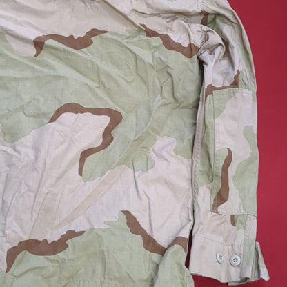 Medium Short DCU Desert Camo Top Jacket Uniform Excellent Condition (a08 DC3-j)