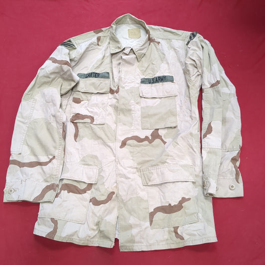 Medium X-Long DCU Desert Camo Top Jacket Uniform Used (a24 da9-i)