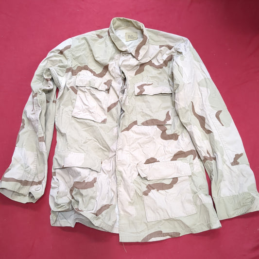 Medium X-Long DCU Desert Camo Top Jacket Uniform Good Condition (a24 da9-h)