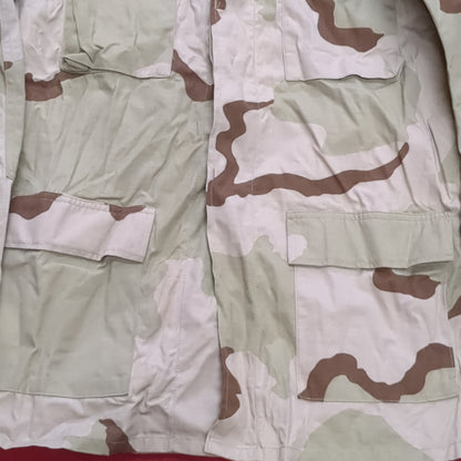 NWT Medium X-Long DCU Desert Camo Top Jacket Uniform (a24 da9-g)